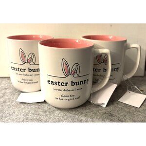 Certified International Easter Bunny Mugs  # 2748